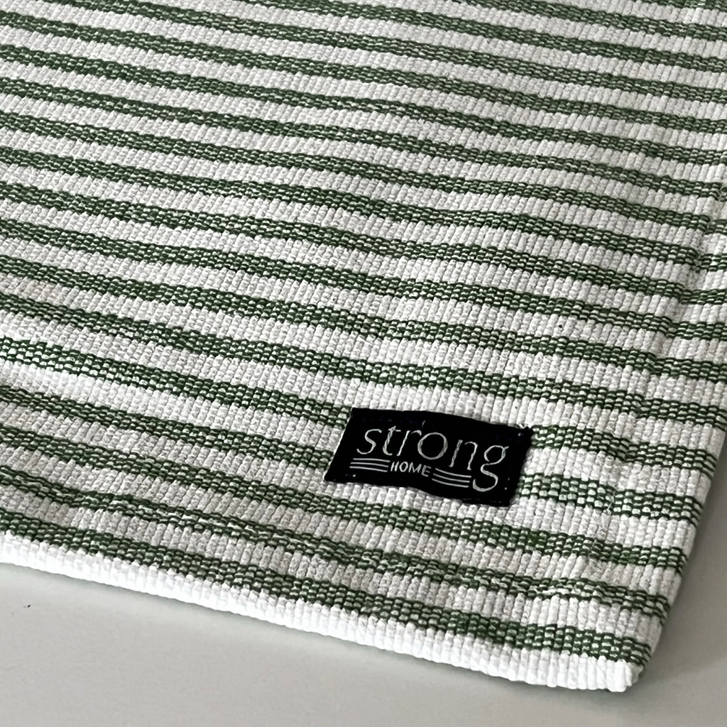 Bordstablett Stripe Oxford Grass Green - 3