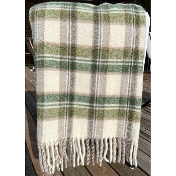 Chunky Pläd - Green Check