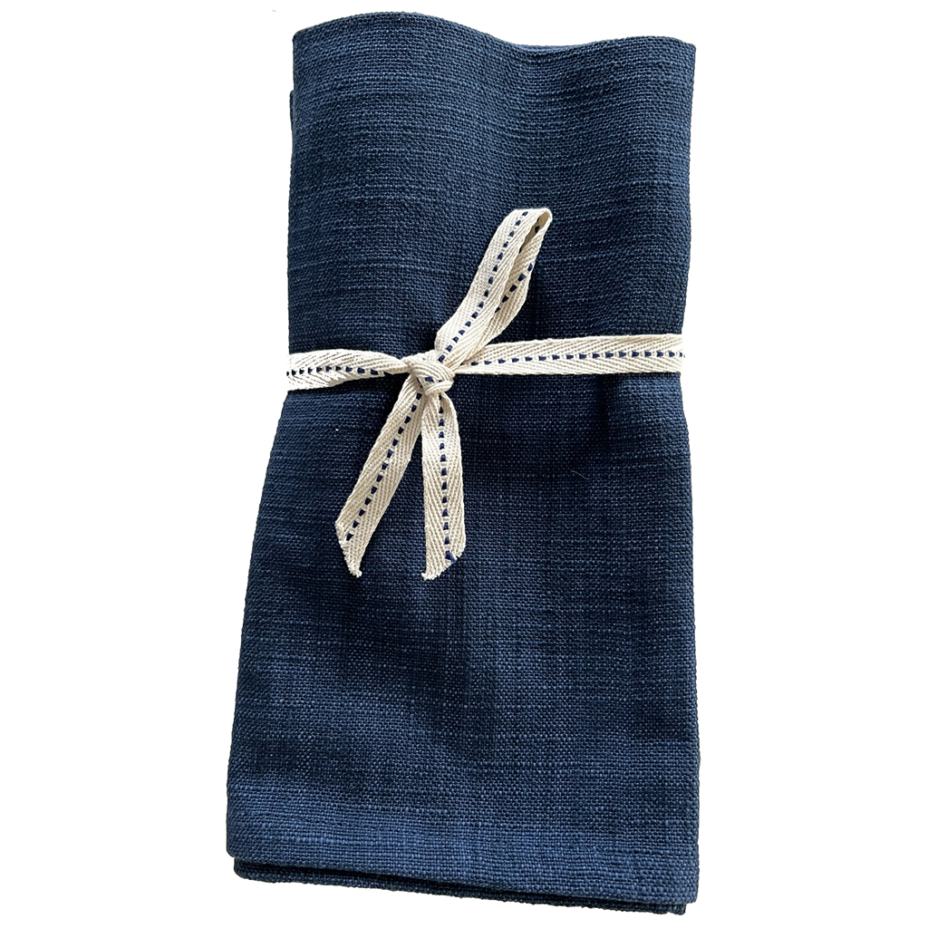 Servett Rustic Navy Blue 2-pack