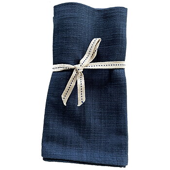 Servett Rustic Navy Blue 2-pack
