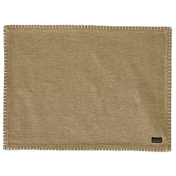 Bordstablett Stitch Oxford Coffee Brown