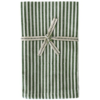 Servett Banker Stripe Forest Green 2-pack