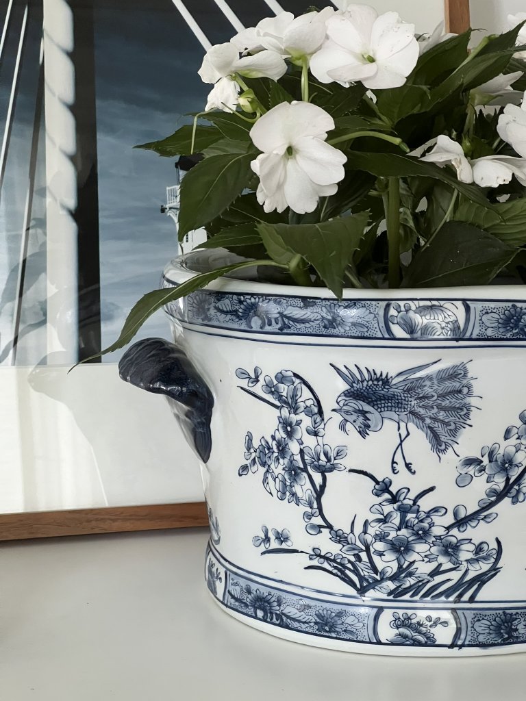 Jardinière Blå 45 cm - 3