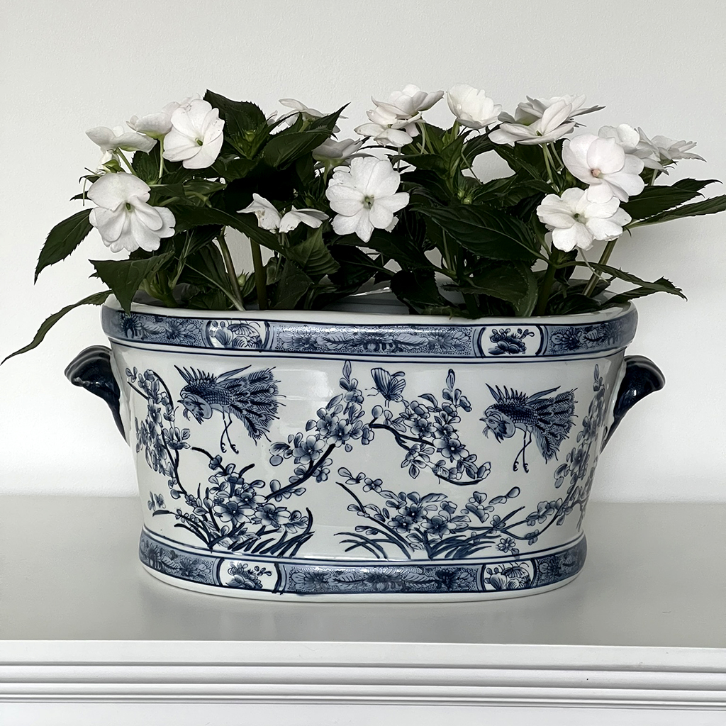 Jardinière Blå 45 cm
