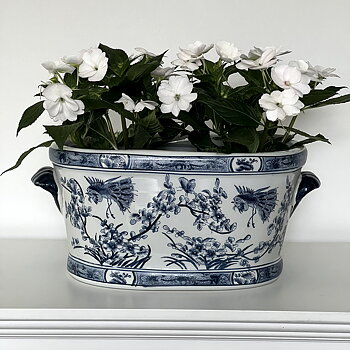 Jardinière Blå 45 cm