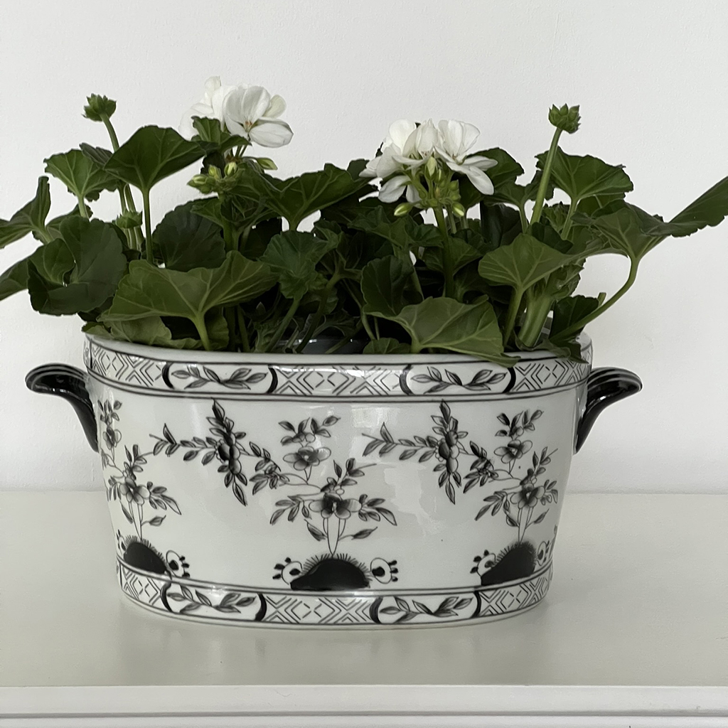 Jardinière Götheborg Svart 34 cm - 2