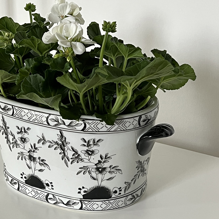 Jardinière Götheborg Svart 34 cm