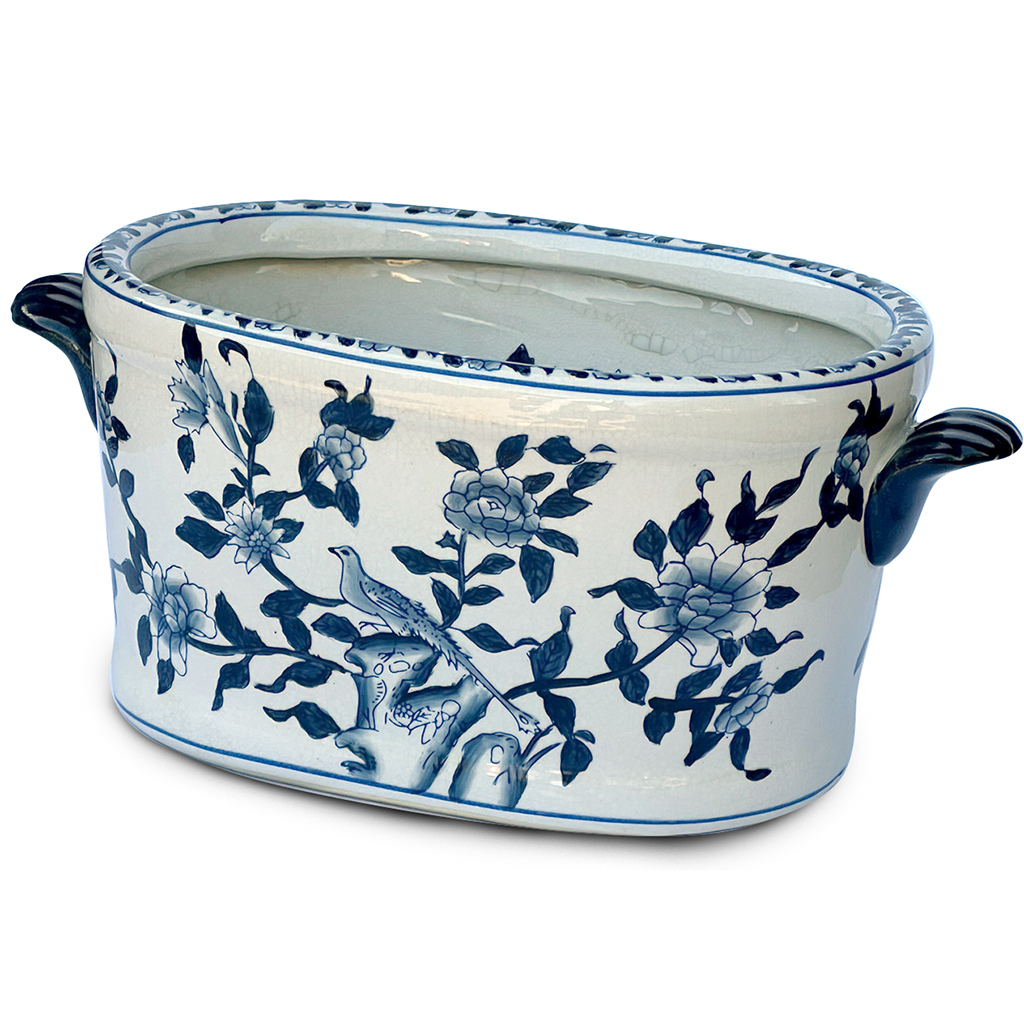 Jardinière Blå Fågel 34 cm - 2