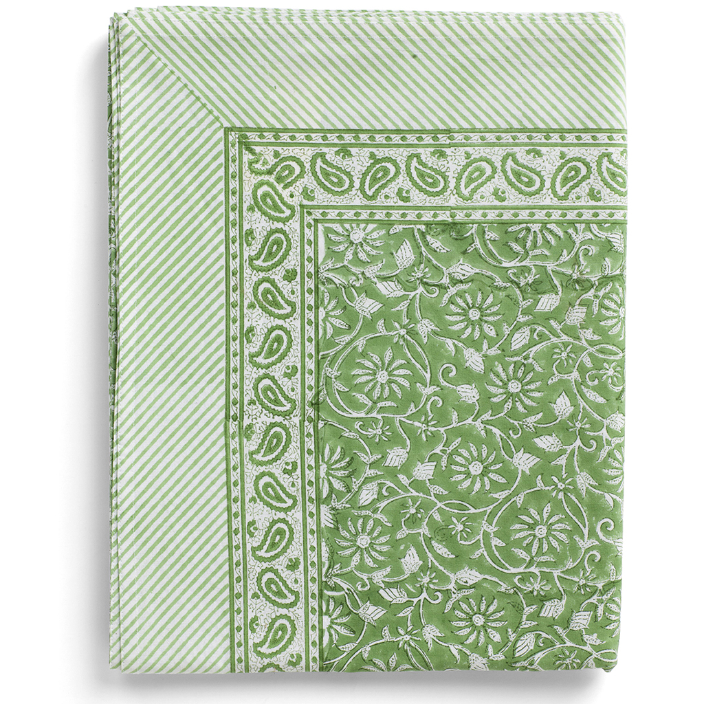 Bomullsduk Margerita Green
