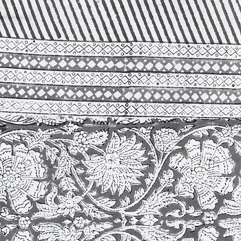 Bomullsduk Paradise Grey