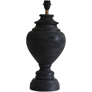 Lampfot Braxton Mattsvart