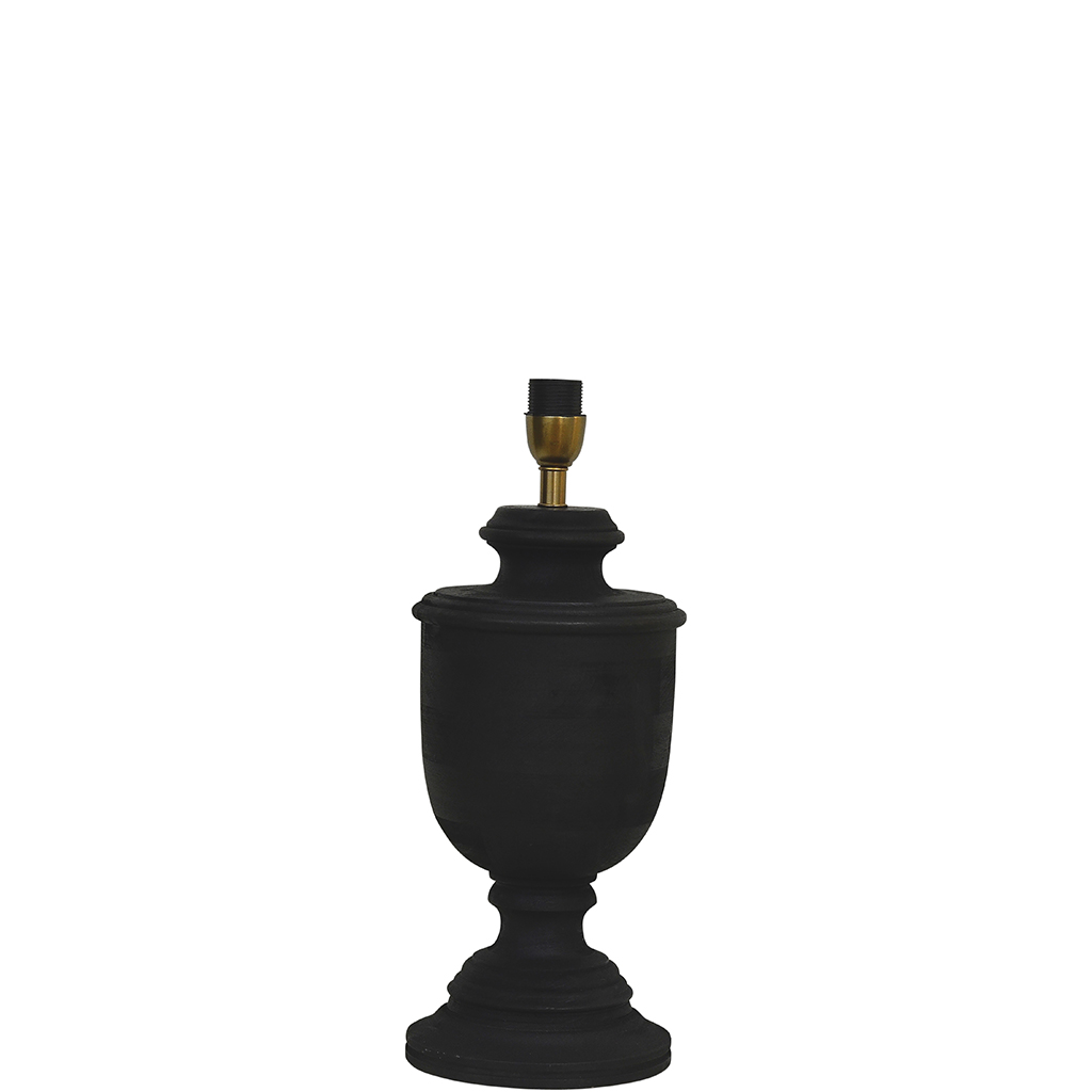Lampfot Monterey Antique Black - 3 storlekar
