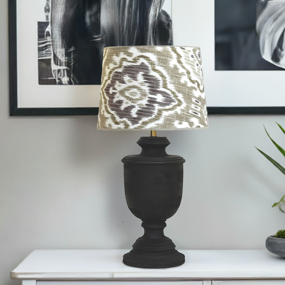 Lampfot Monterey Antique Black - 3 storlekar - 4