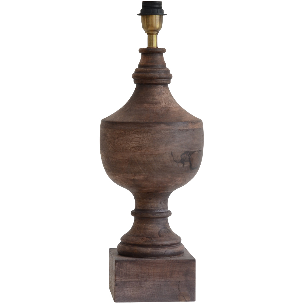 Lampfot Nomad Svart eller Brun - 2