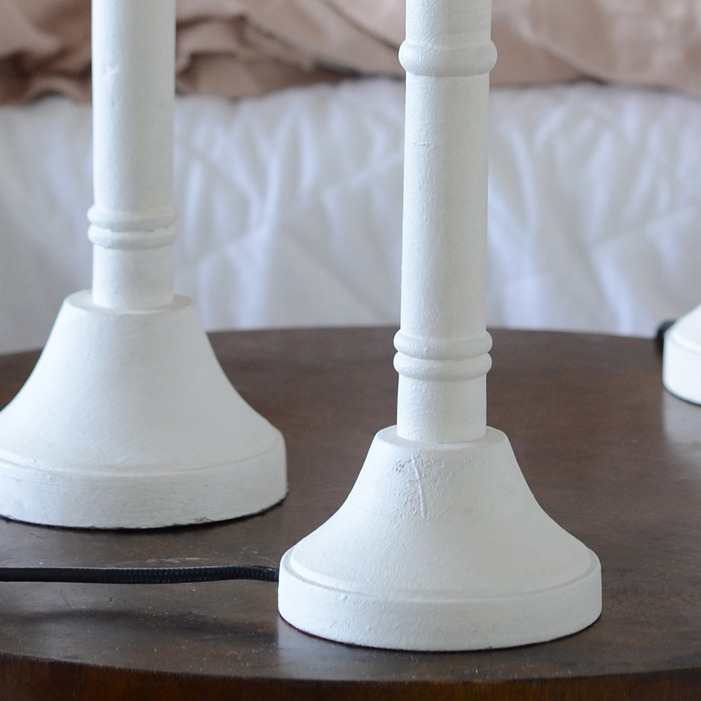 Lampfot Nottingham Chalk White - 3 storlekar - 5
