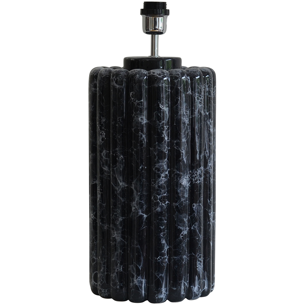 Lampfot Odessa Black Marble - 2
