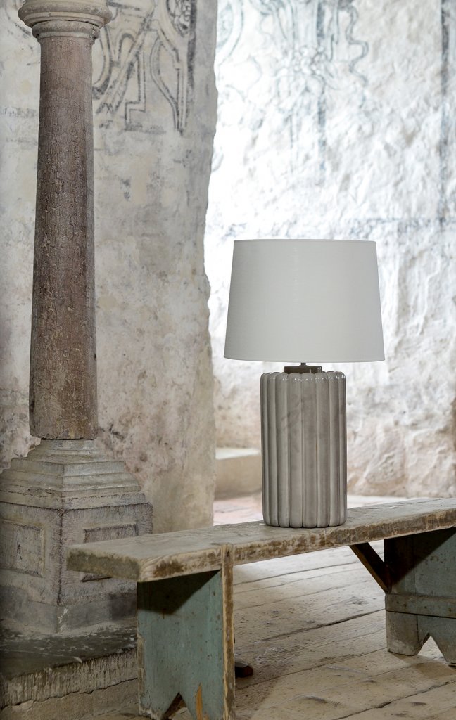 Lampfot Odessa Grey - 5