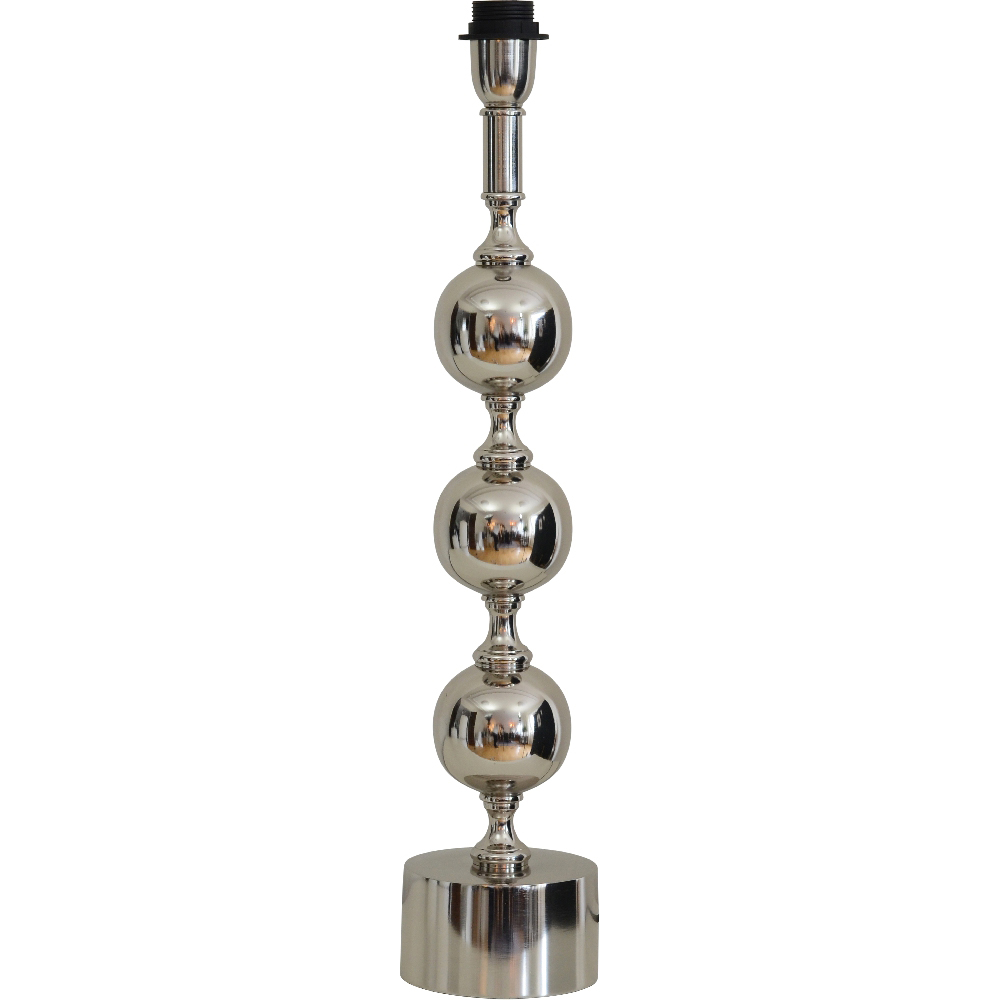 Lampfot Charlotta Chrome