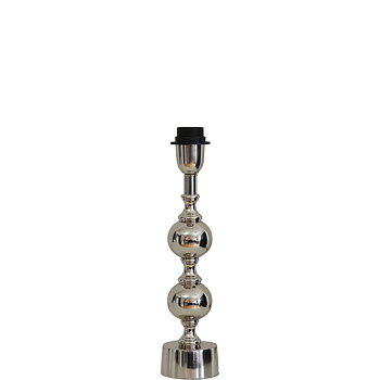 Lampfot Charlotta Chrome