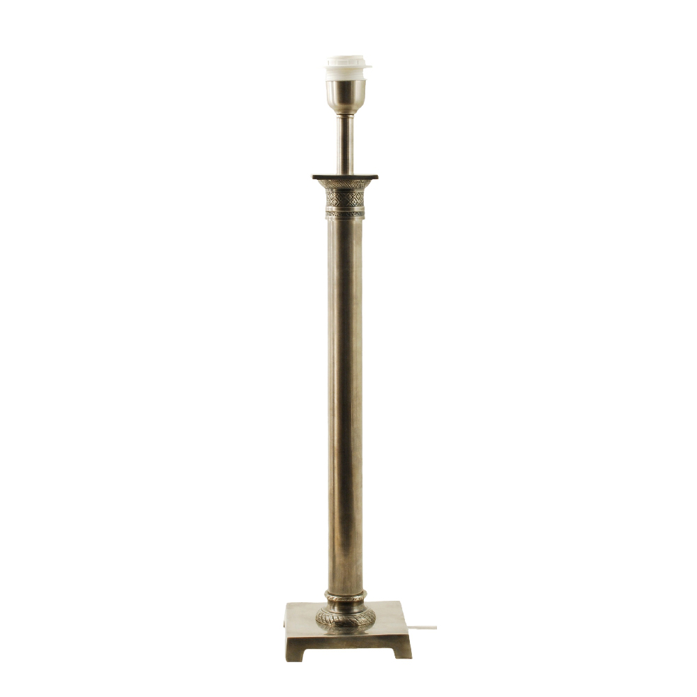 Lampfot Palermo Antik Silver - 2