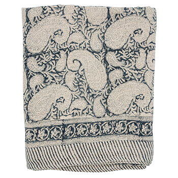 Linneduk Big Paisley Navy