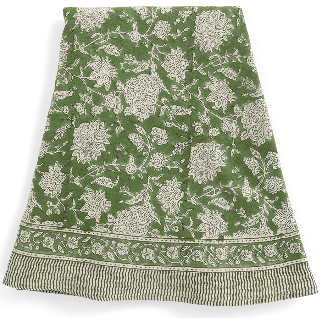Linneduk Indian Rose Green - 2