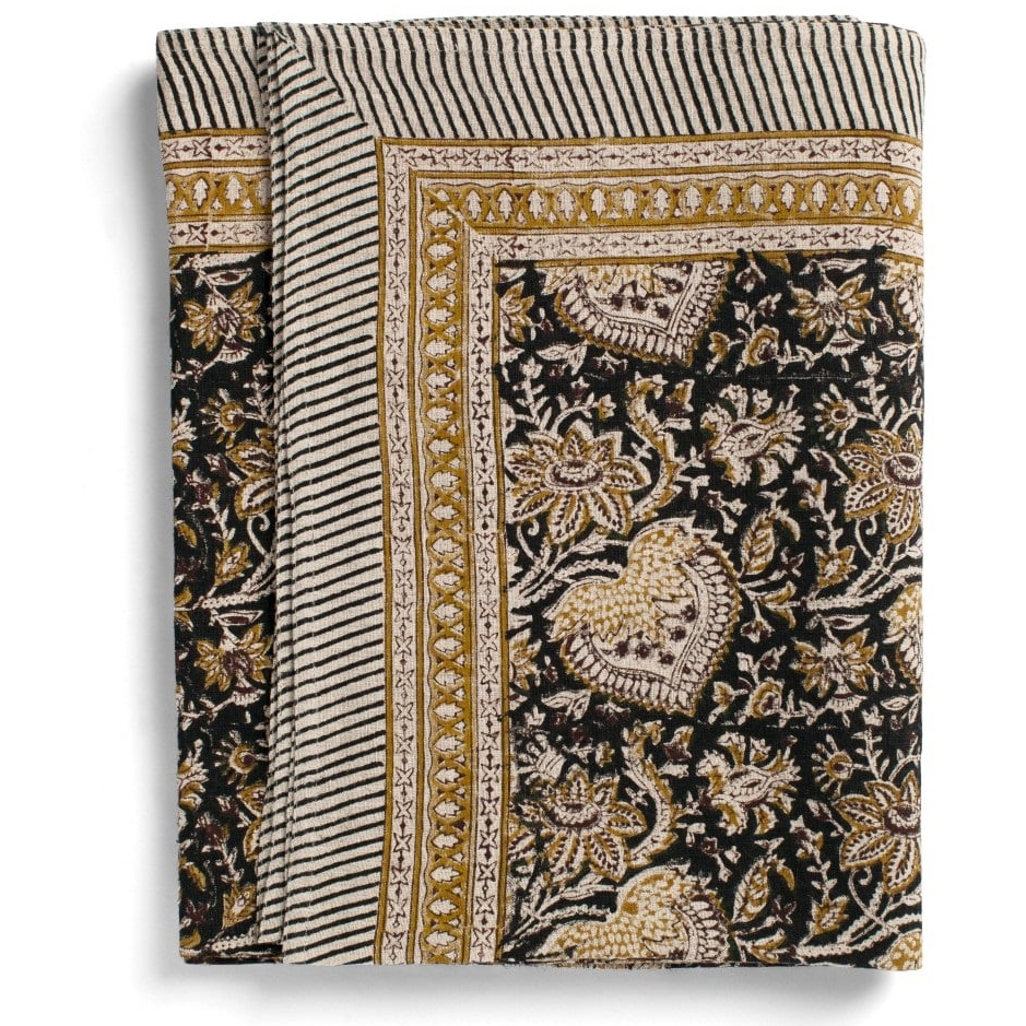 Linneduk Oriental Black - flera strl.