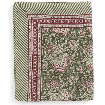 Linneduk Oriental Green - flera strl.
