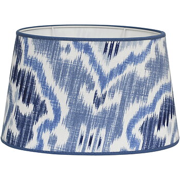 Oval lampskärm Saphia Blå