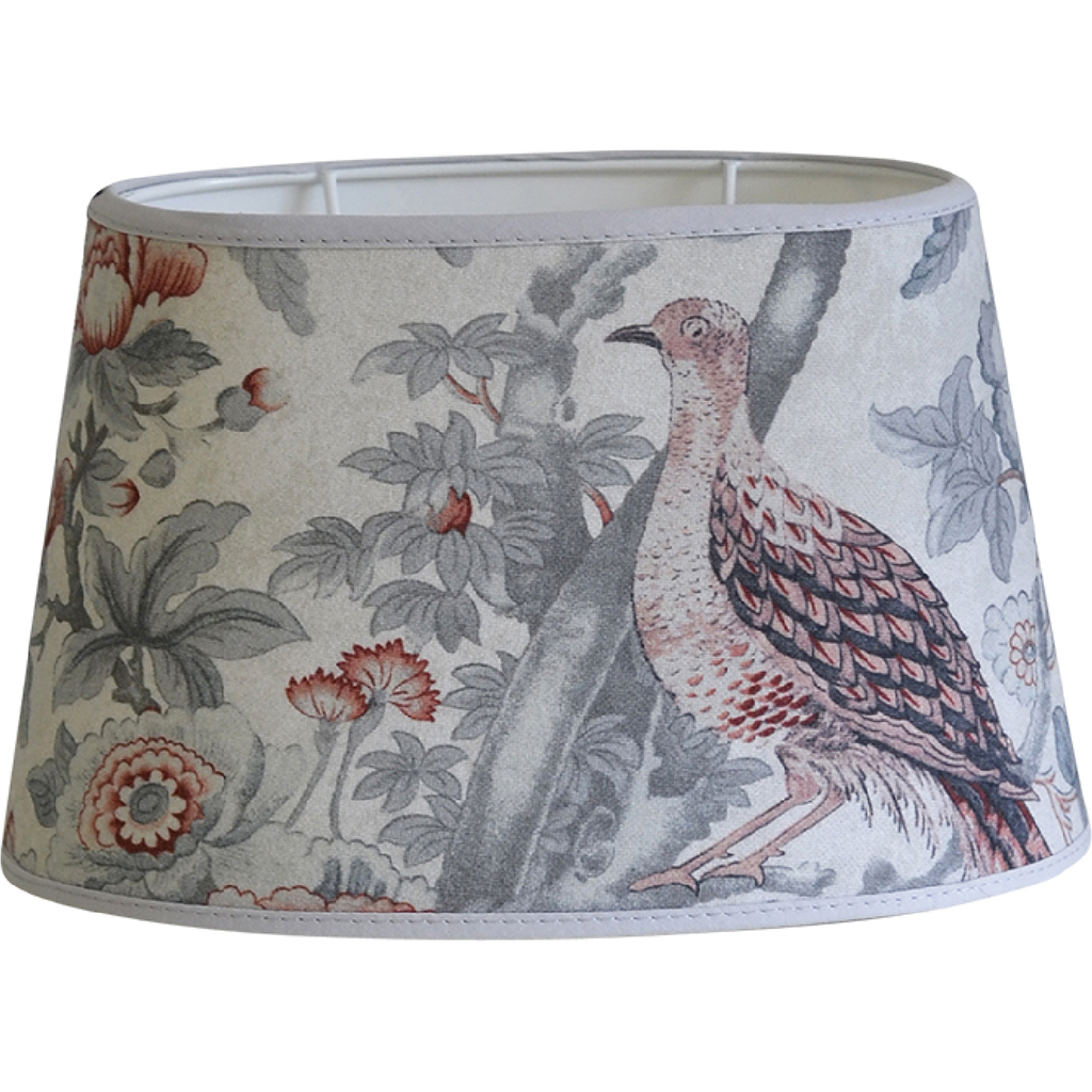 Lampskärm Burdett Grå Rund - Laura Ashley - 3