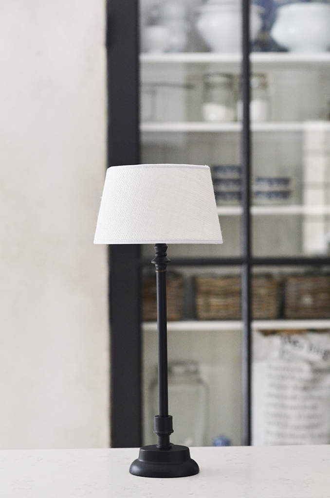 Lampskärm Jute White