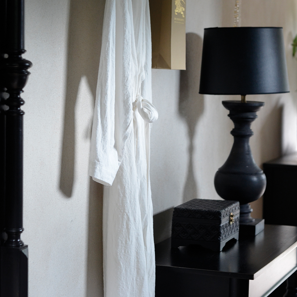 Lampskärm Leather Black - 2