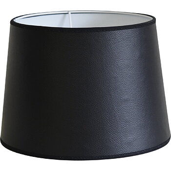 Lampskärm Leather Black