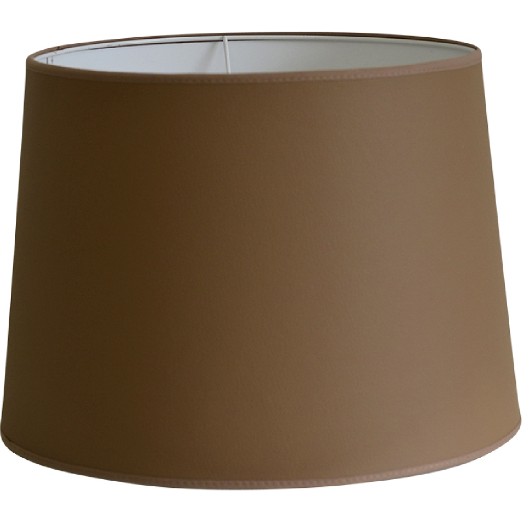 Lampskärm Leather Brown