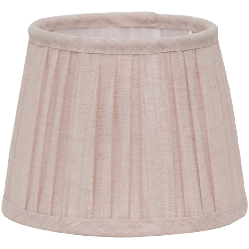 Veckad lampskärm Linero Soft Pink