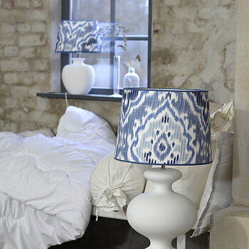 Lampskärm Saphia Blå