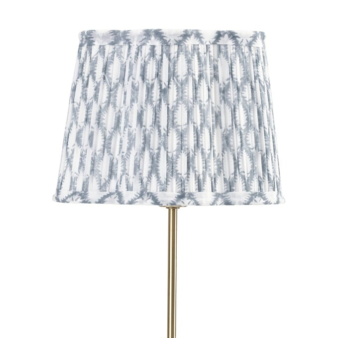 Lampskärm Scallop - Cypress Cornflower Blue