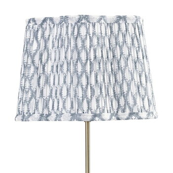 Lampskärm Scallop - Cypress Cornflower Blue