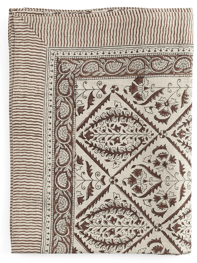 Linneduk Jaipur Brown - 2