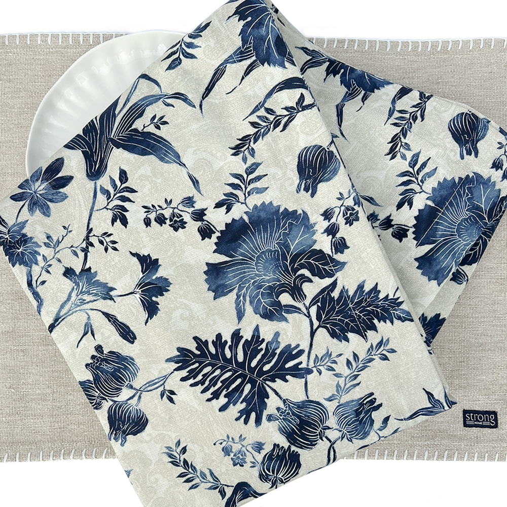 Duk Indigo Wild Garden 150x270 cm - 2