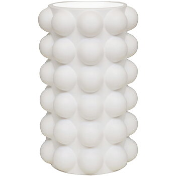 Vas Bubbles Vit- 2 storlekar