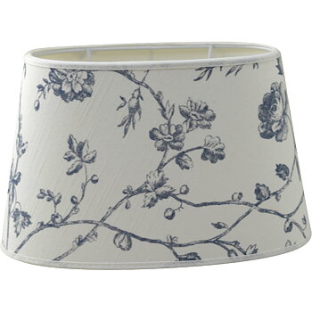 Lampskärm Aria - Laura Ashley oval bredd 25 cm