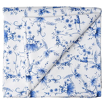Bomullsduk Monkeys 140x260 cm