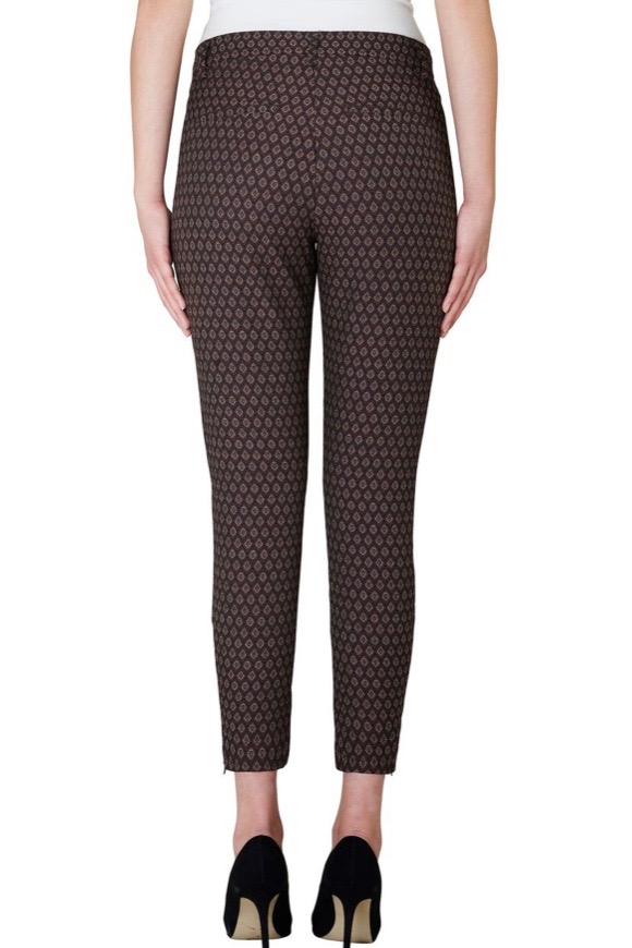 Five Units - Angelie  Zip Pants Asphalt Tapestry - 2
