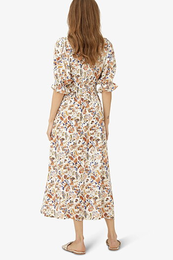 Unmade  - Iona Dress Print Beige