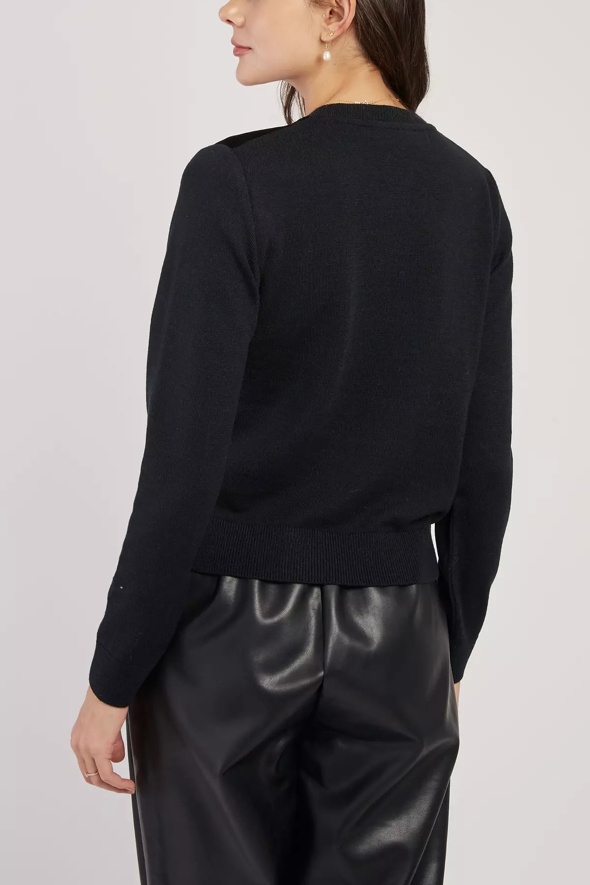 Derhy  - Daytona Knitted Cardigan Black - 4