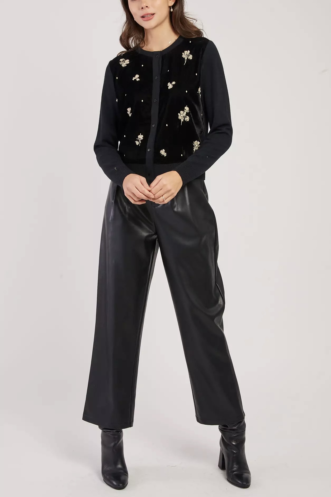Derhy  - Daytona Knitted Cardigan Black - 2