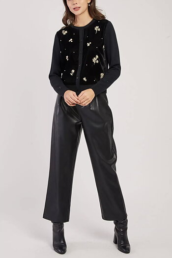 Derhy  - Daytona Knitted Cardigan Black