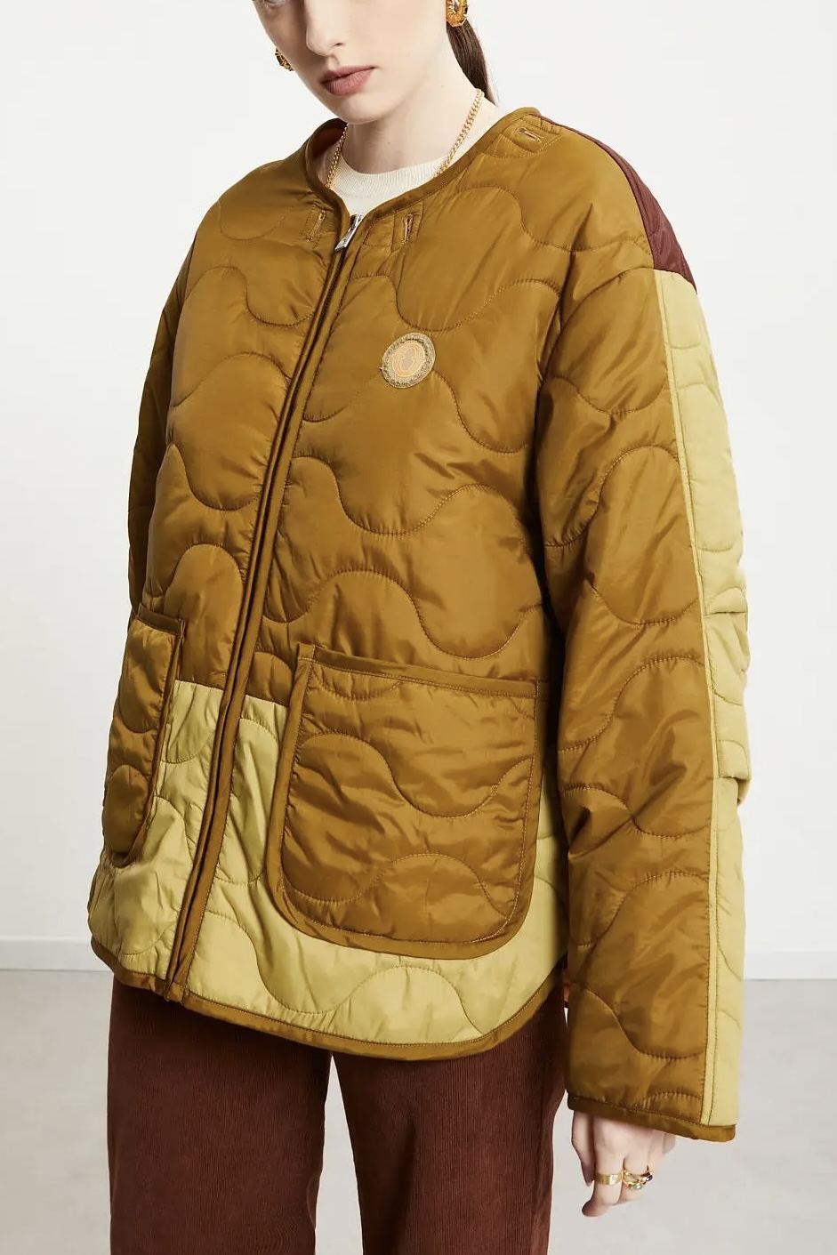 OttodÁme - Quilted Puffer Jacket Forest - 3