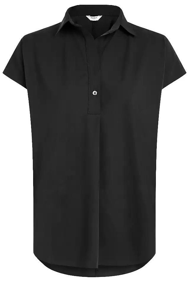 Penn & Ink NY - Lynn Blouse Black